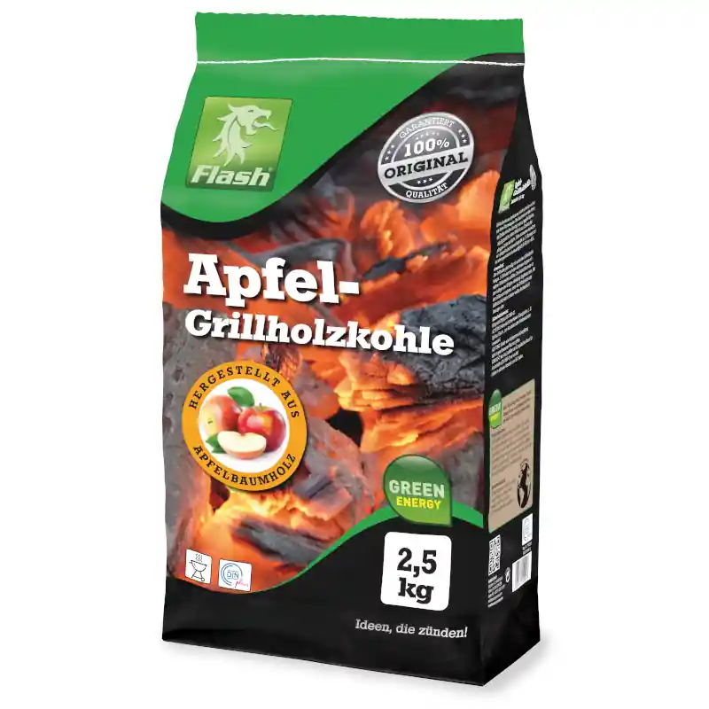 Apfel-Grillholzkohle 2,5 kg