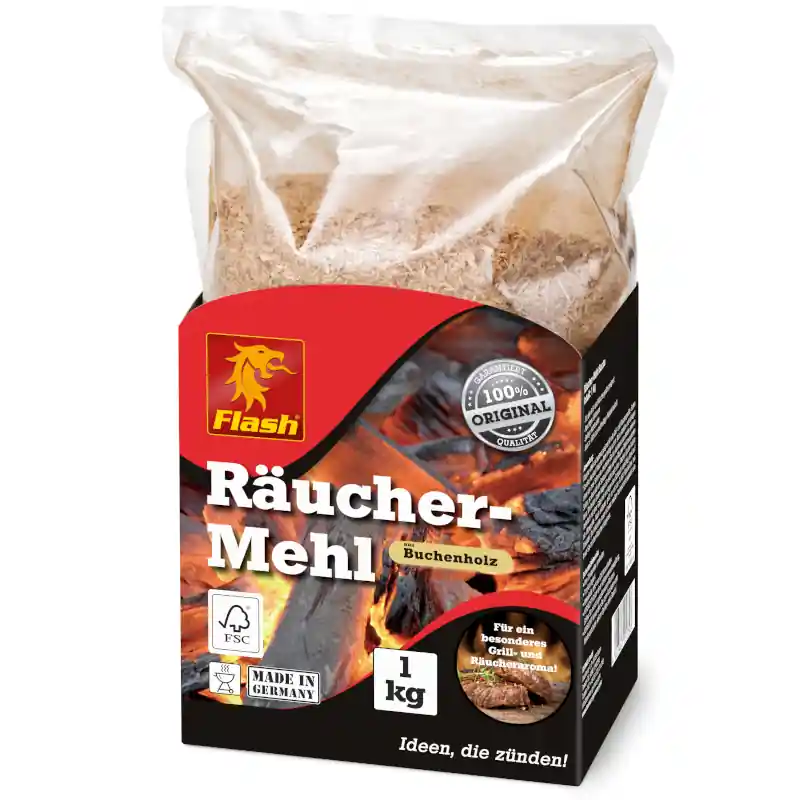 Räucher-Mehl Buche 1 kg